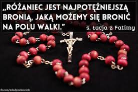 Zakończenie nabożeństw różańcowych